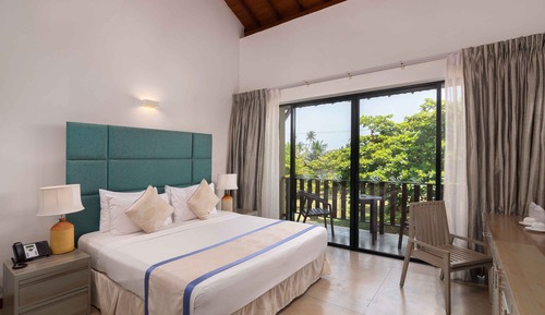 Habitación Deluxe doble, vistas al jardín