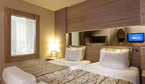 Habitación estándar doble, vistas al jardín
