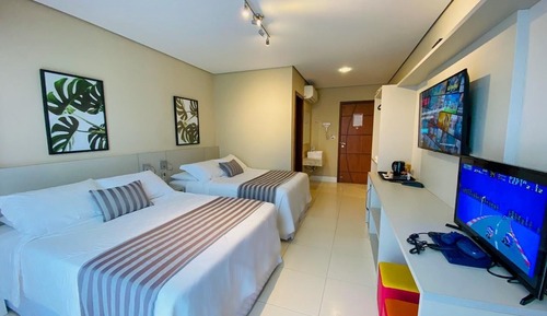 Habitación Grand, 2 camas dobles, vistas al mar