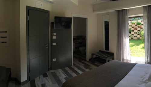 Habitación doble superior, patio, en la zona del jardín