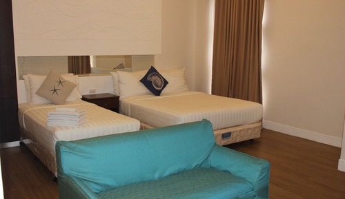 Suite familiar, vistas al parque