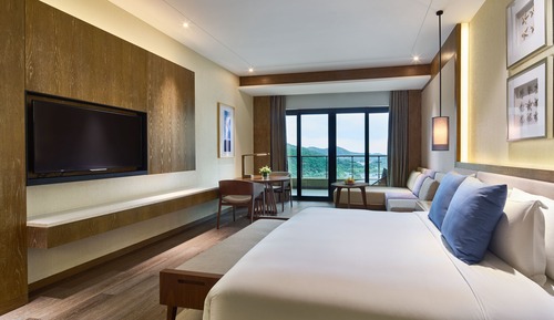 Habitación Premium, 1 cama de matrimonio grande, vistas al mar