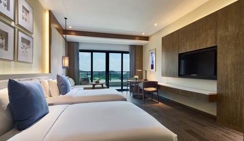 Habitación Premium, 2 camas dobles, vistas al mar (Warship View)