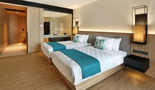 Habitación Deluxe, 2 camas individuales, vistas a la montaña