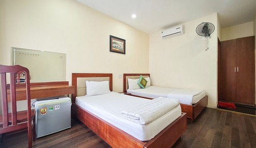 Habitación triple estándar, varias camas, no fumadores, vistas al jardín