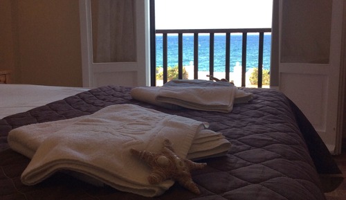 Habitación cuádruple Deluxe, vistas al mar