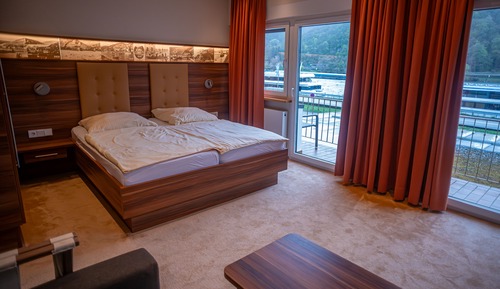 Habitación doble superior, vistas al río