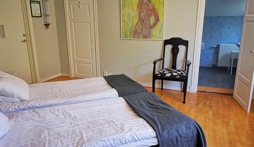 Habitación doble, baño privado