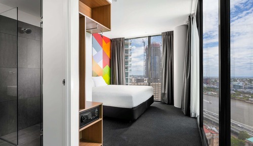 Habitación Deluxe, 1 cama de matrimonio grande, vistas al río, en esquina
