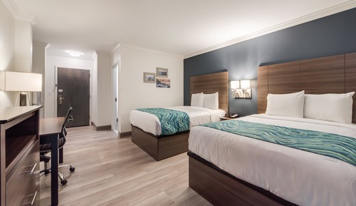 Habitación Deluxe, 2 camas dobles, balcón (Smoke Free)