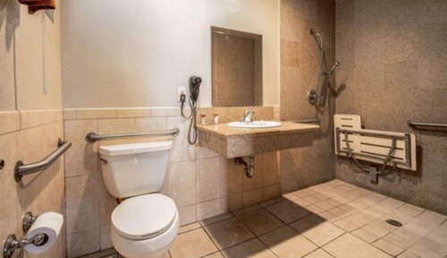 Habitación, 1 cama de matrimonio, accesible para personas con discapacidad