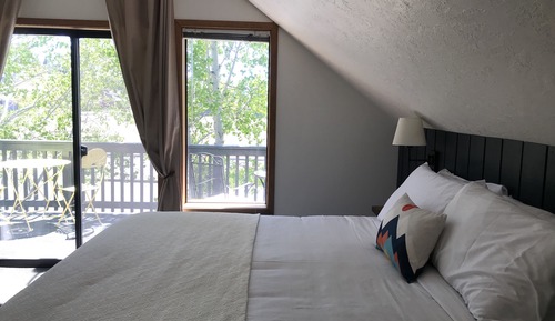 Suite Deluxe, 1 cama de matrimonio grande, bañera, vistas a la montaña