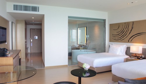 Suite junior, 1 cama doble, vistas al mar