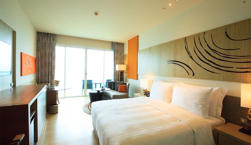 Habitación Premium, 1 cama de matrimonio grande, vistas al mar