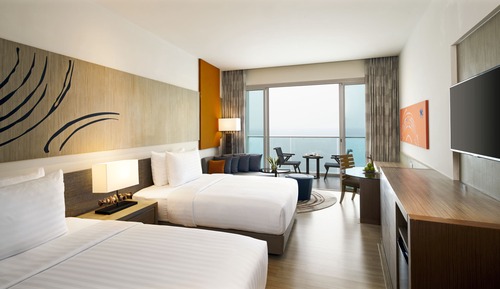 Habitación Premium con 2 camas individuales, 2 camas individuales, vistas al mar