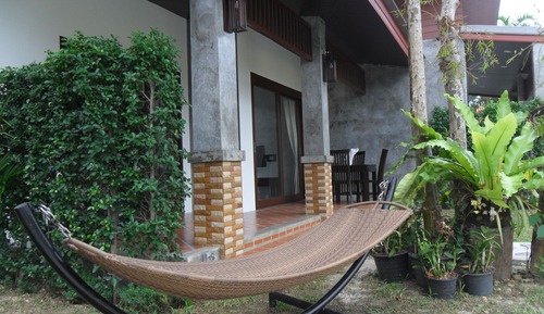 Villa Deluxe, vistas al jardín
