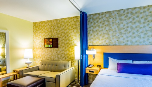 Suite estudio, 1 cama de matrimonio grande con sofá cama, no fumadores