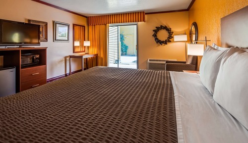 Habitación estándar, 1 cama de matrimonio grande, no fumadores, frigorífico y microondas