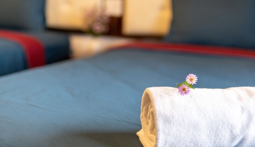 Habitación triple Deluxe, balcón