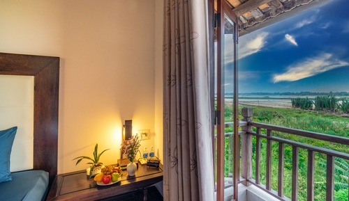 Habitación Deluxe doble, vistas al río