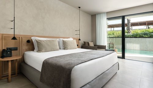 Deluxe Room with Swim Up Pool