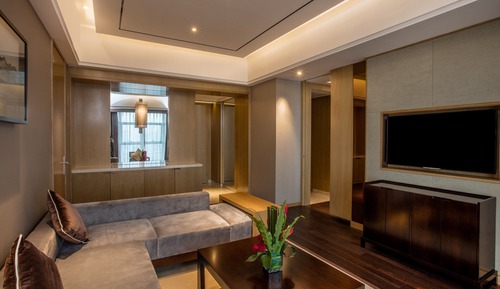 Suite junior, Acceso al salón del club (Xiaoyaojin View)