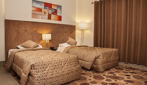 Habitación Premier con 2 camas individuales, 2 camas individuales, balcón