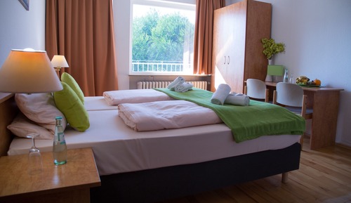 Habitación con 1 cama doble o 2 individuales