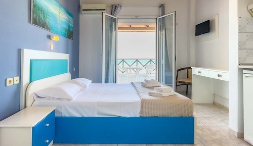Habitación con 1 cama doble o 2 individuales, vistas al mar