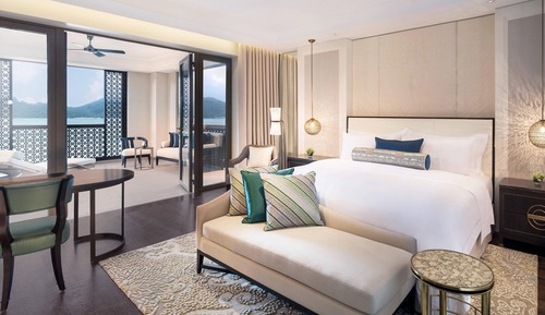 Habitación, 1 cama de matrimonio grande, no fumadores, vistas al mar