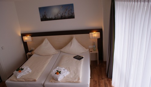 Habitación con 1 cama doble o 2 individuales