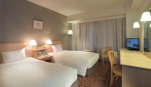 Habitación estándar con 2 camas individuales, fumadores
