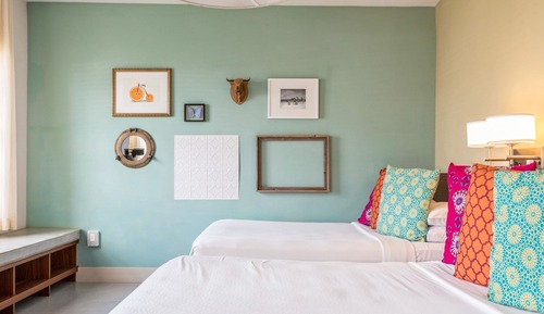 Habitación clásica, 2 camas de matrimonio (Lean On-Site Support)