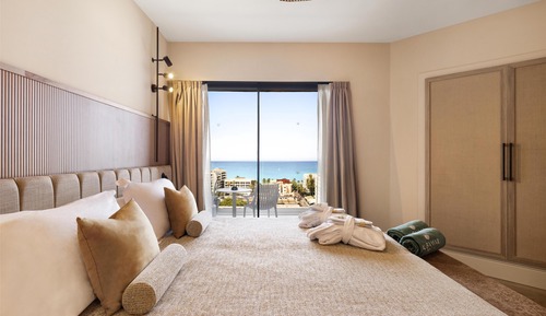 Habitación doble, vistas al mar