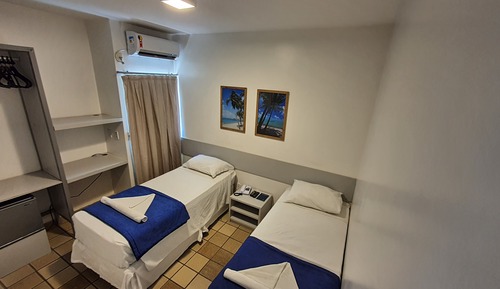 Habitación económica con 2 camas individuales, 2 camas individuales