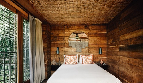 Habitación Deluxe, 1 cama doble, vistas al jardín (Treehouse)
