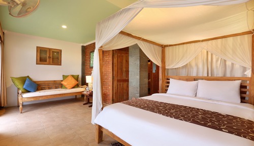 Habitación individual estándar, 1 cama de matrimonio, vistas al jardín