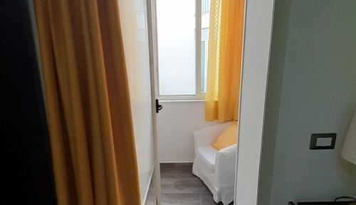 Habitación individual, vistas al patio