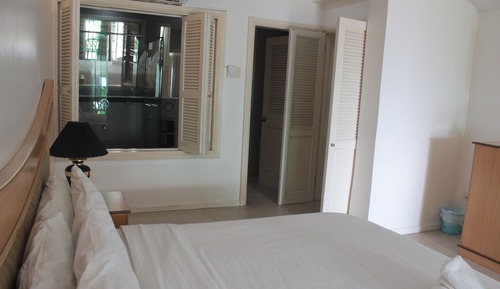 Habitación, frente a la playa
