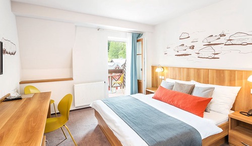 Habitación estándar doble, balcón