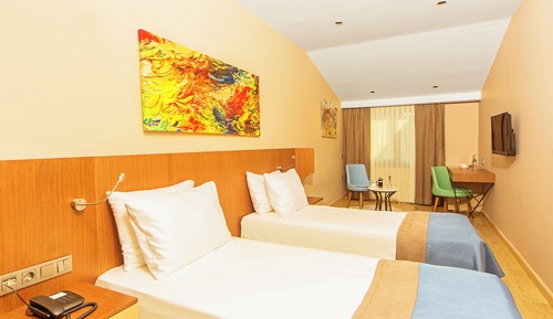 Habitación junior con 1 cama doble o 2 individuales