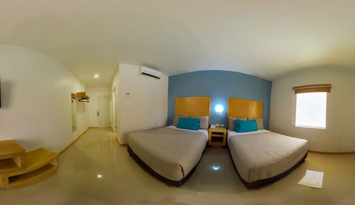 Habitación doble, 2 camas dobles