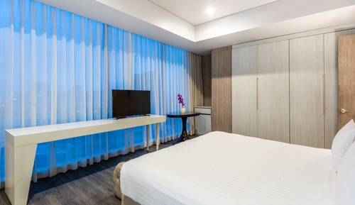 Suite presidencial, 1 cama de matrimonio grande (High Floor)