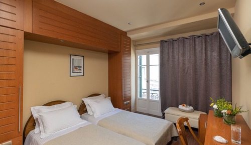 Habitación con 1 cama doble o 2 individuales