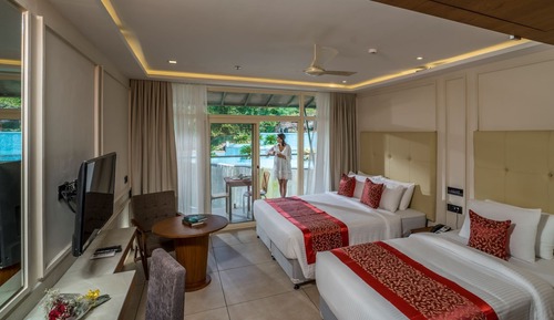 Habitación superior, balcón