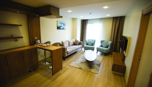 Suite estudio de lujo, 1 habitación, vistas a la ciudad