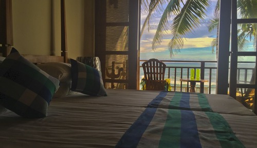 Villa, vistas a la playa