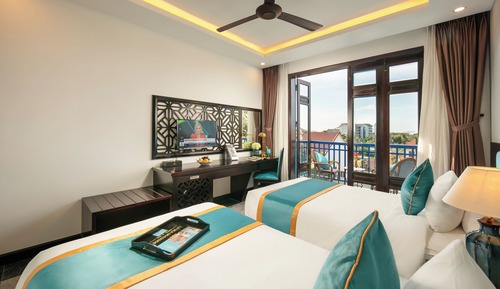 Deluxe Garden Double/Twin Room with Balcony