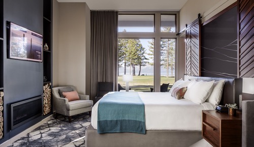Suite, 1 cama de matrimonio grande, vistas al lago (Edgewood)
