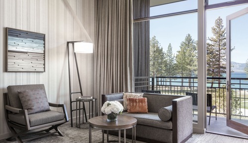 Habitación Premier, 1 cama de matrimonio grande, vistas al lago (Tahoe)